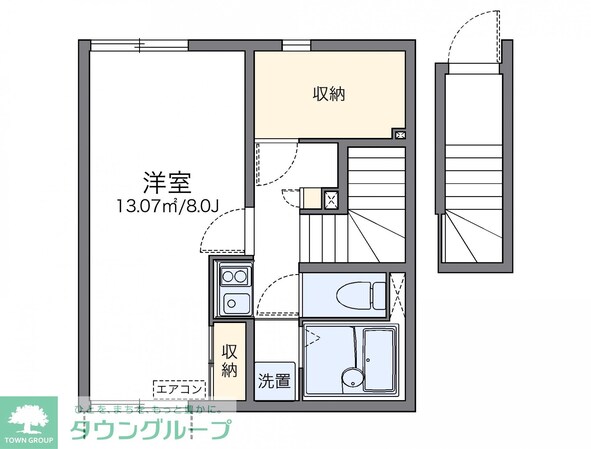 レオネクスト山崎 あずま橋の物件間取画像